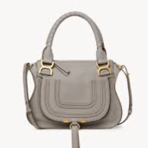 Chloé Gray Marcie Handbag - Picture 5 of 5